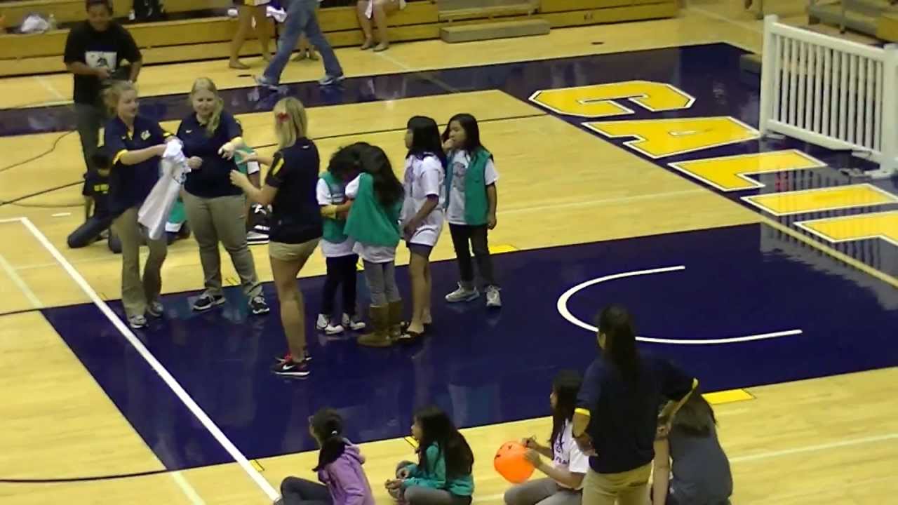 Junior Girl Scouts & Volleyball Girls @ UC Berkeley vs Arizona State Volleyball Game 2 - 10.28.12