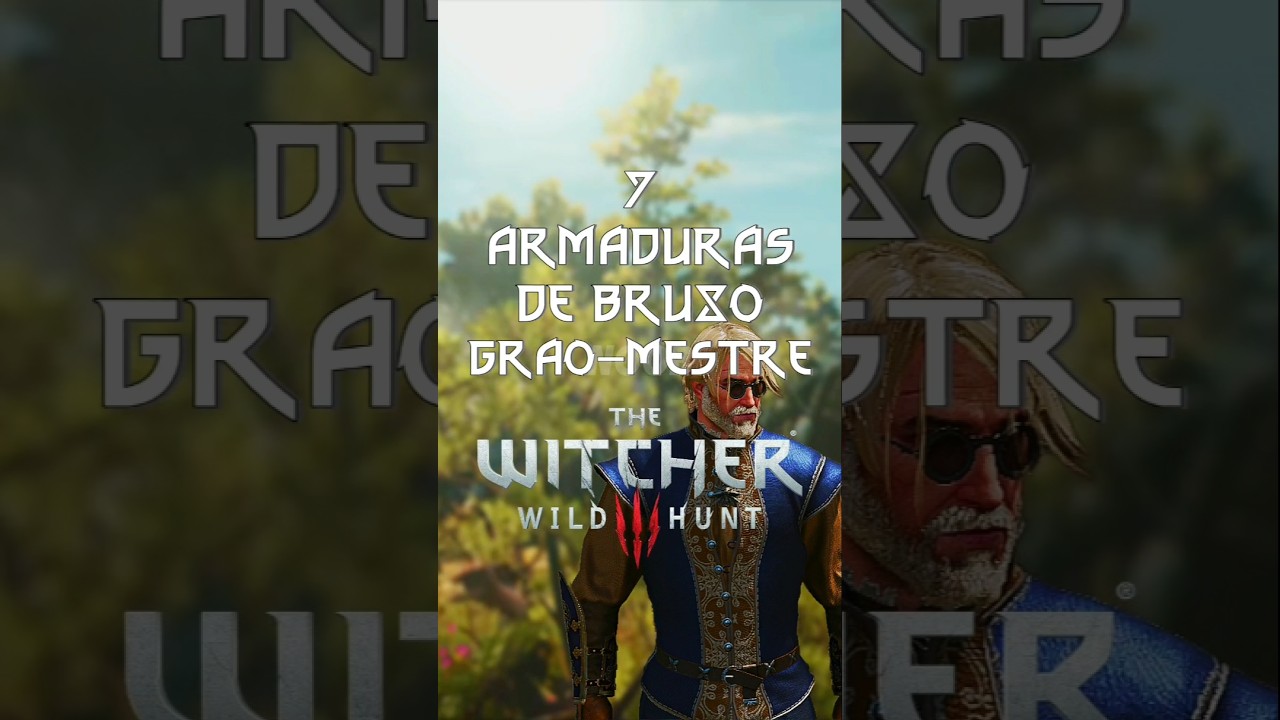 Armadura Grão-Mestre PARTE 1 | The Witcher #thewitcher3 #geraltderivia #gameplay