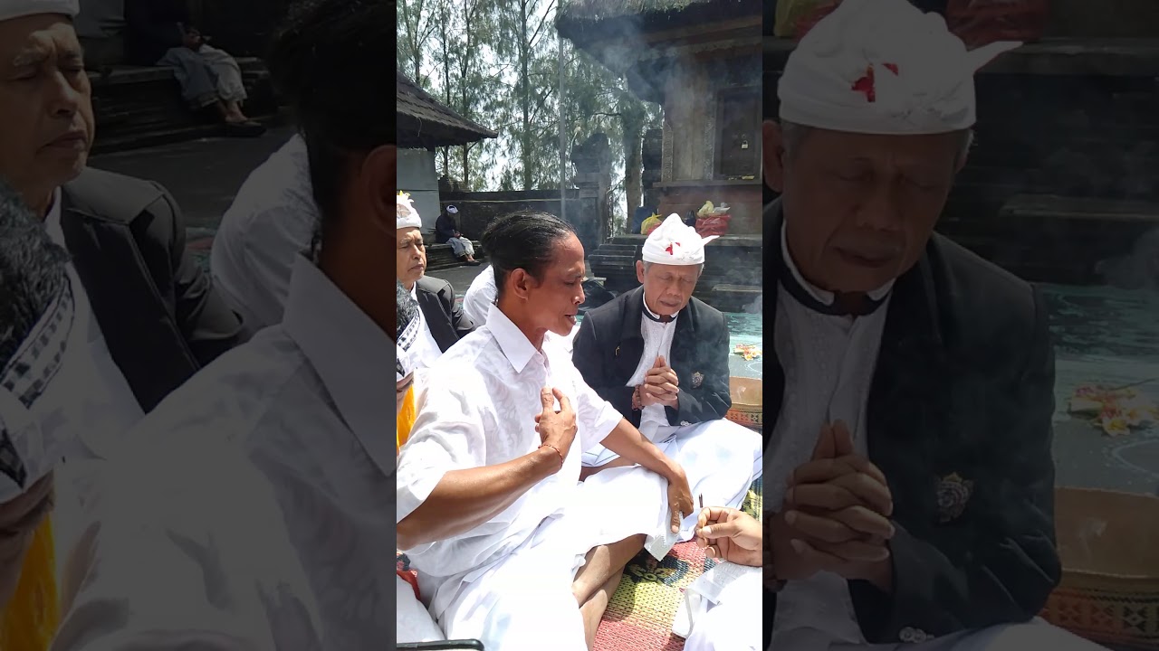 Kerauhan Sri Jaya Pangus, Sri Jaya Katong dan Sri Karang Buncing di Pr. Penulisan Kintamani, Bangli