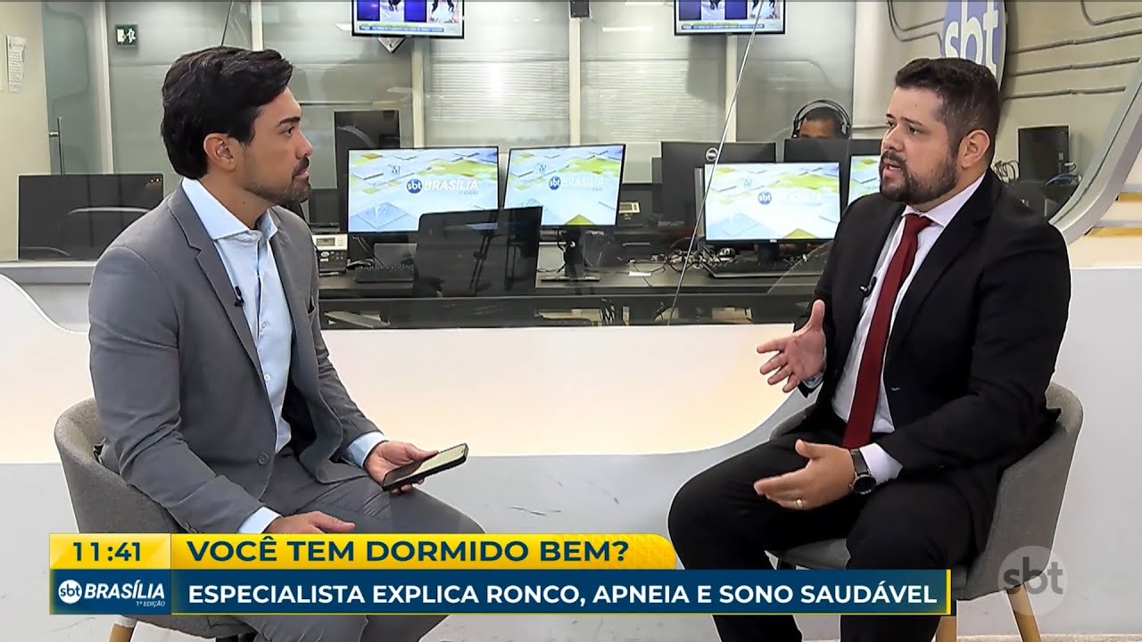 Dr Maxwell Oliveira Fala Sobre Ronco e Apneia do Sono - Entrevista Completa SBT