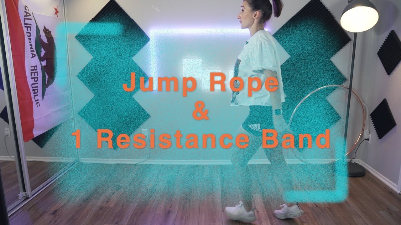 Jump Rope & Resistance Band Workout for Skaters