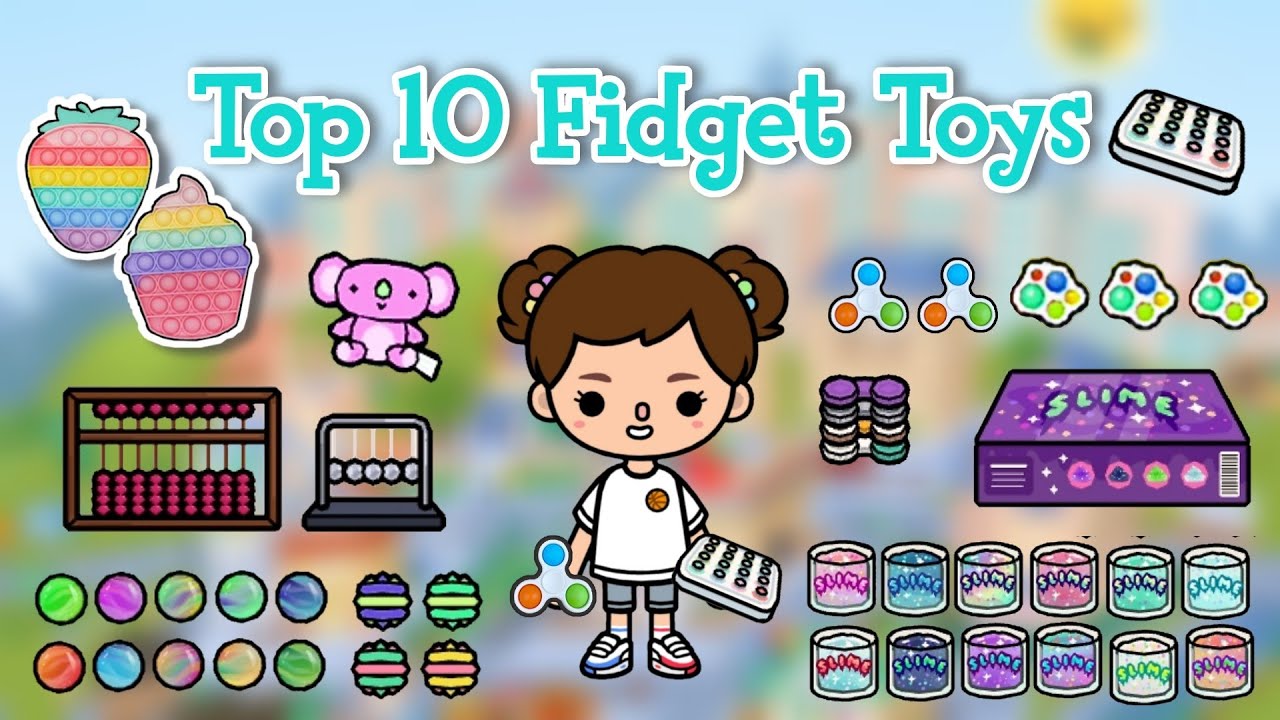 Top 10 Fidget Toys in Toca Life World | Toca Boca | NecoLawPie