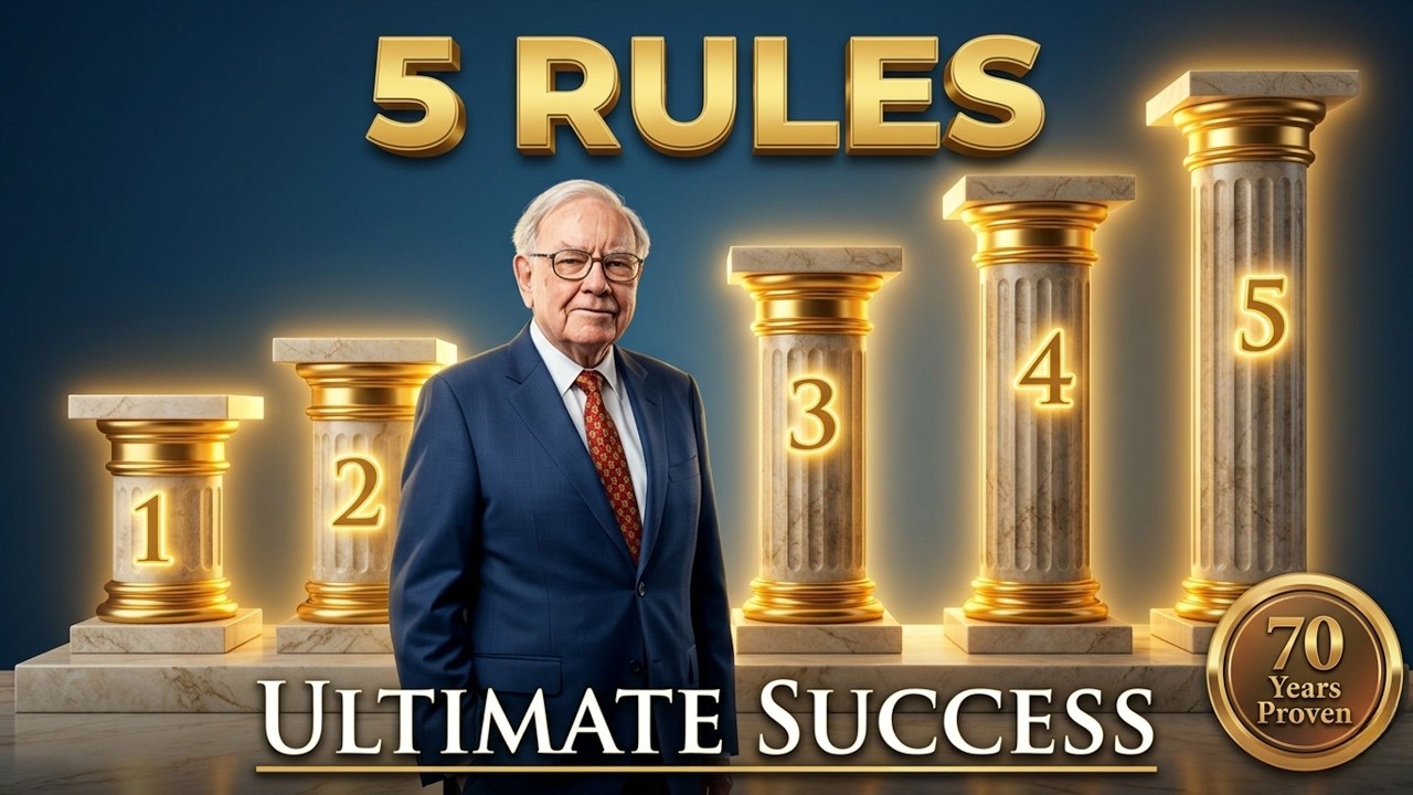 Warren Buffett: 5 Rules I Followed for 70 Years (Made Me $100B)