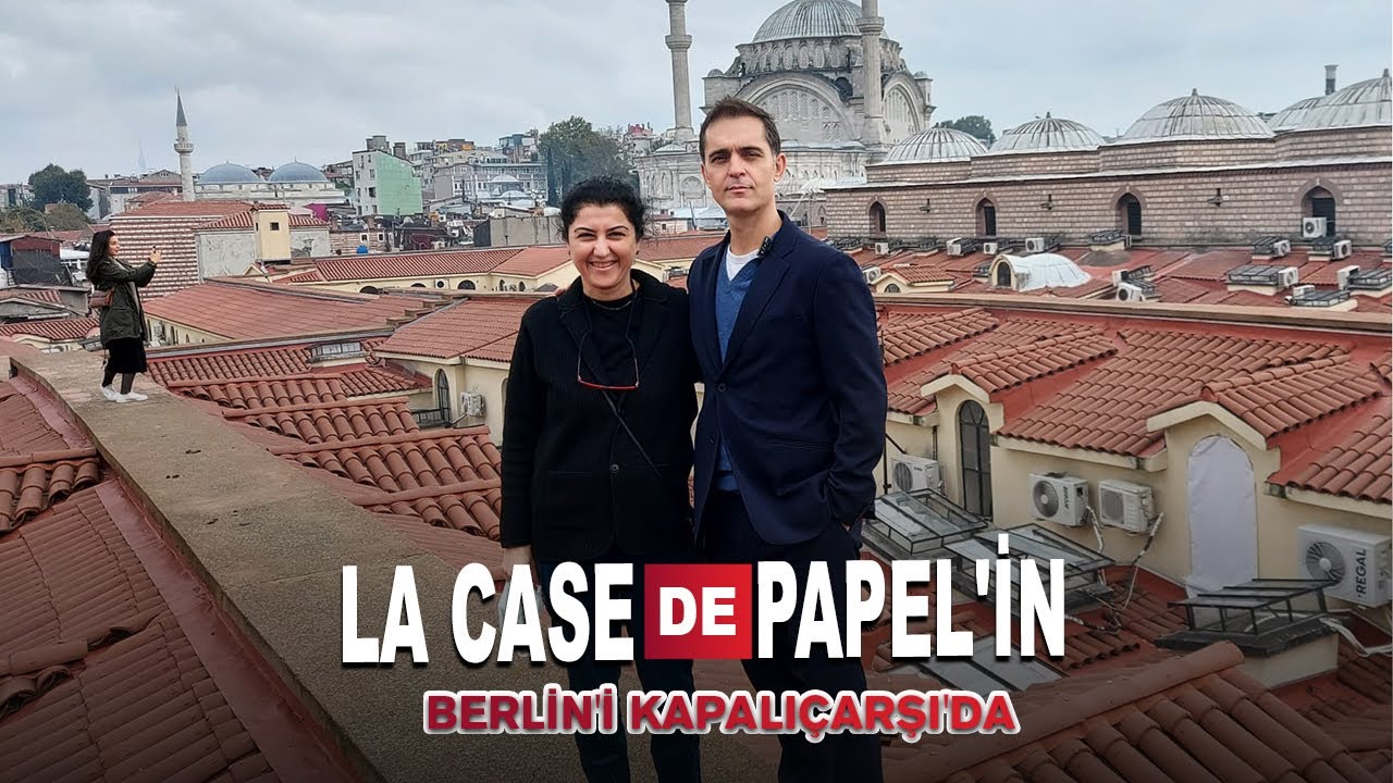 La Casa De Papel'in Berlin'i İstanbul'da. Pedro Alonso Kapalıçarşı'yı Ziyaret Etti