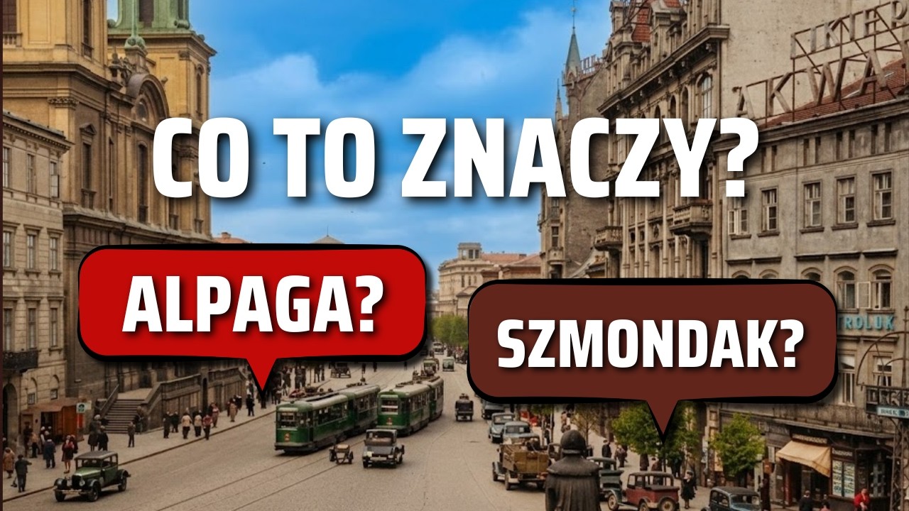 Warszawska gwara - czy znasz te słowa?