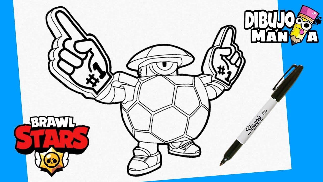 COMO DIBUJAR A DARRYL DE BRAWL STARS | DIBUJOS DE BRAWL STARS | how to draw darryl