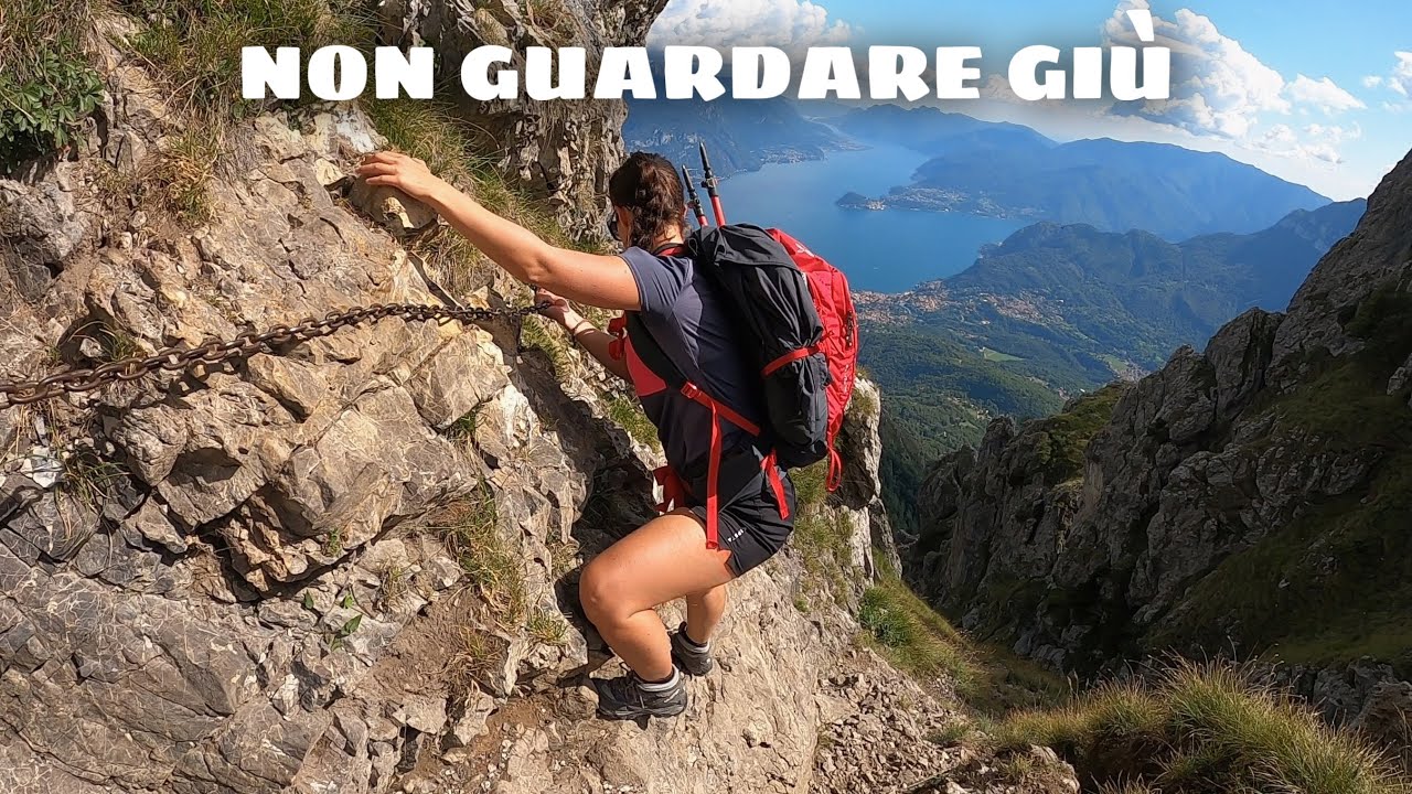 Ferrata o Direttissima? - Monte GRONA che spettacolo