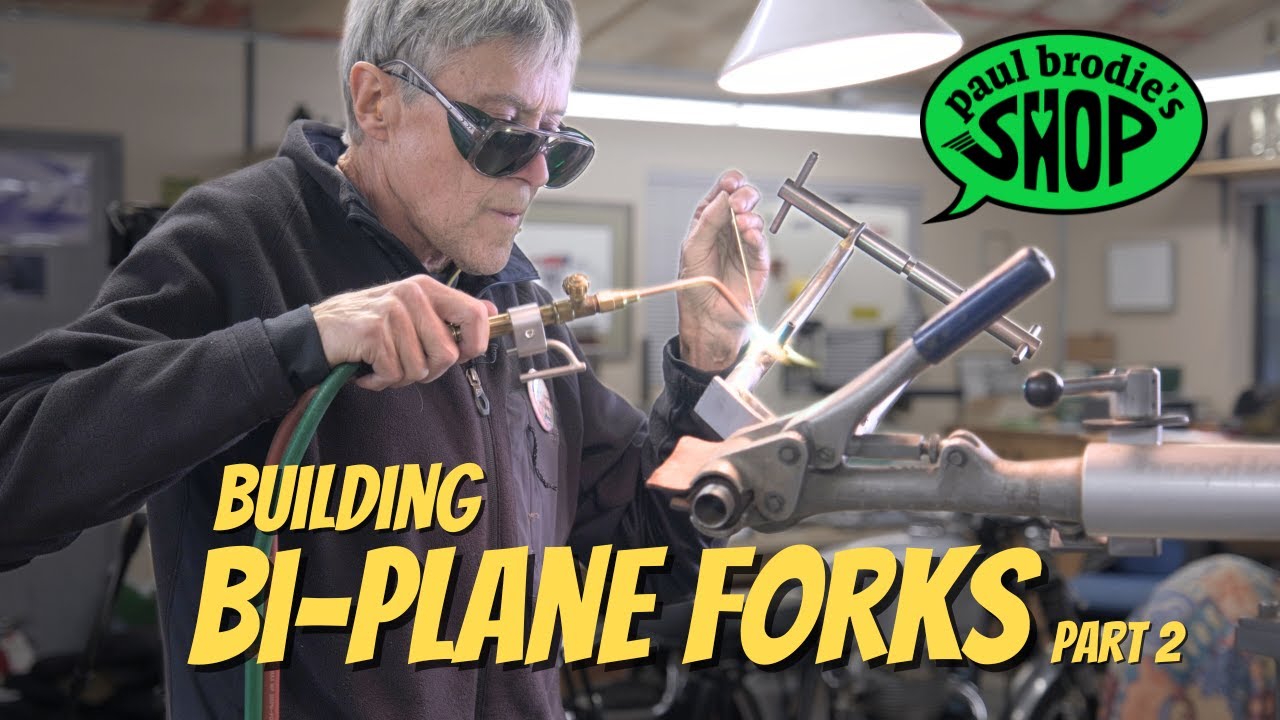 Fabricating a Ritchey-inspired BI-PLANE FORK - part 2 // paul brodie's shop