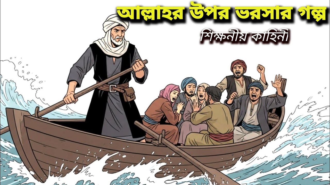 আল্লাহর উপর ভরসার গল্প | ইসলামিক শিক্ষনীয় কাহিনী | মাঝির জীবন বদলে দেওয়া গল্প | Nobobi Stories