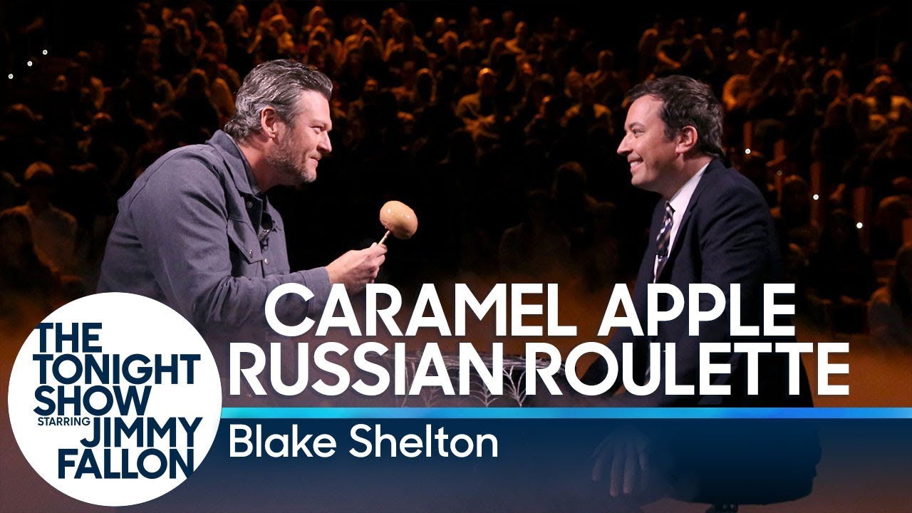 Caramel Apple Russian Roulette with Blake Shelton
