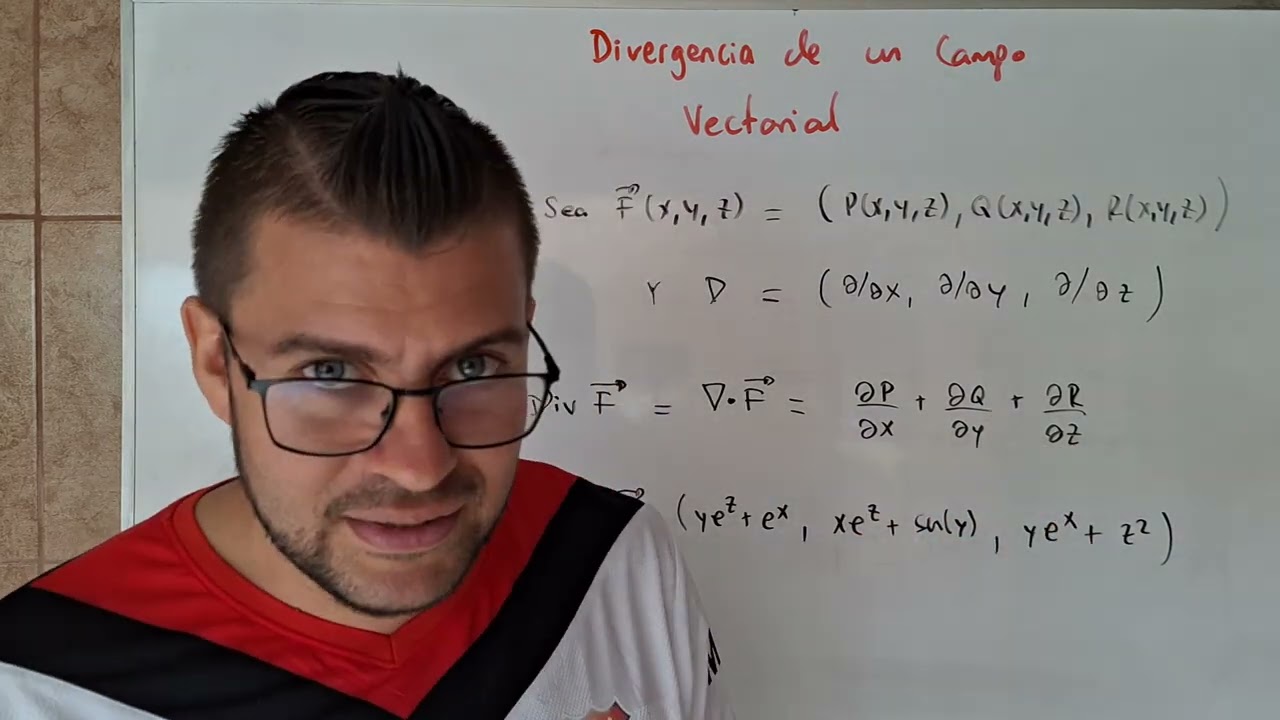 Divergencia de un Campo Vectorial: Qué es? Explicación con un ejemplo FÁCIL.