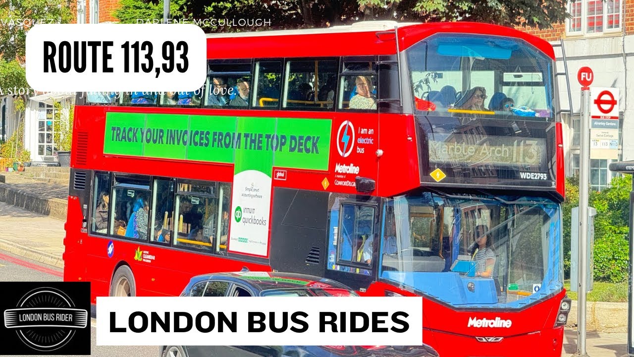 Discover London: Bus 113 & 93 Route Highlights | Summer Edition