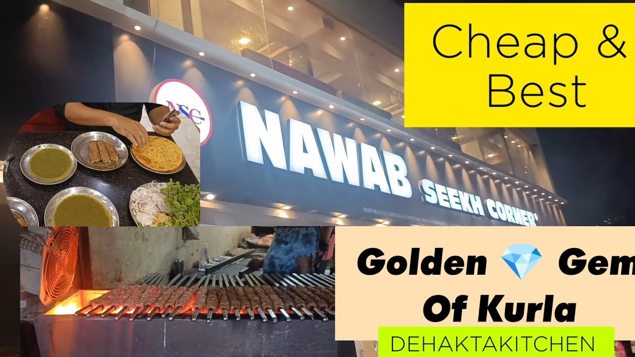 Nawab Seekh Corner | Kurla | Golden Gem 💎 in Kurla | Seekh Special | Seekh Paratha | Cheap & Best😋