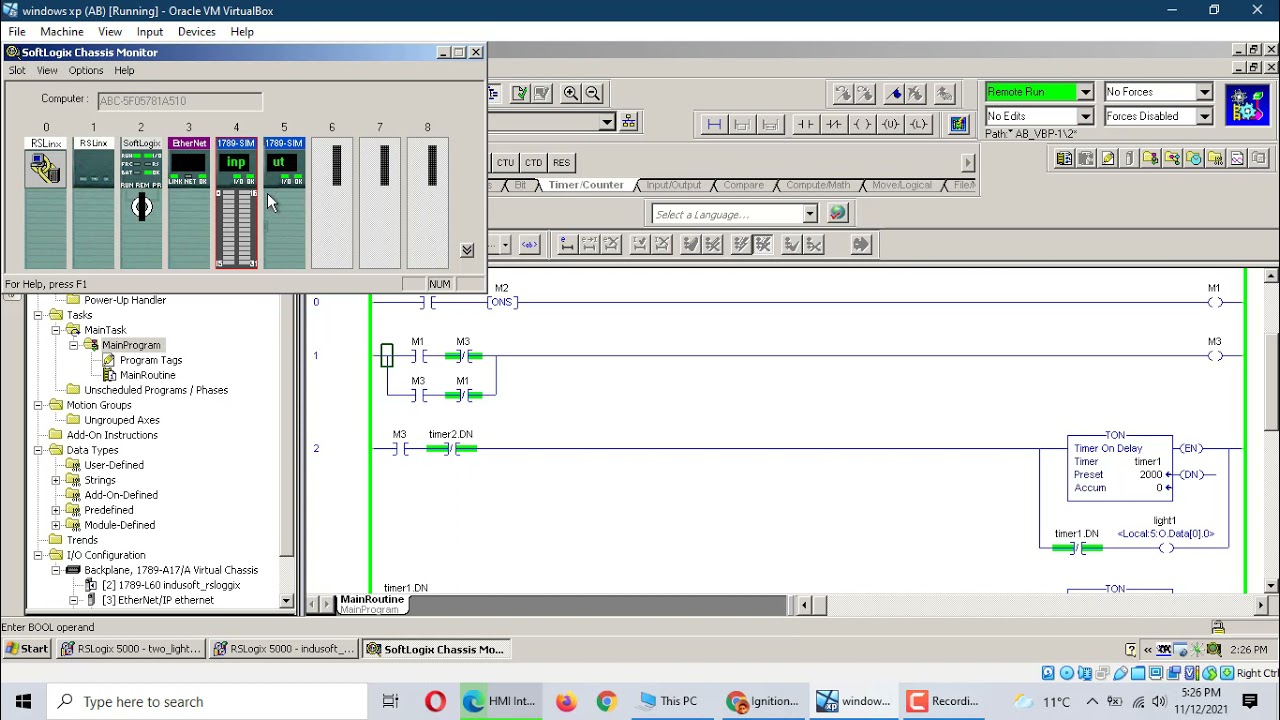SCADA Indusoft communicatie with rslogix 5000