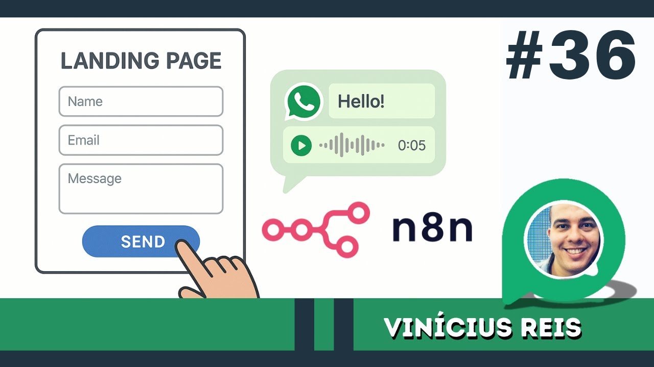 #36 - Responda no WhatsApp em SEGUNDOS! Automatize Seu Formulário e Venda Dormindo!  - Curso de N8N🚀