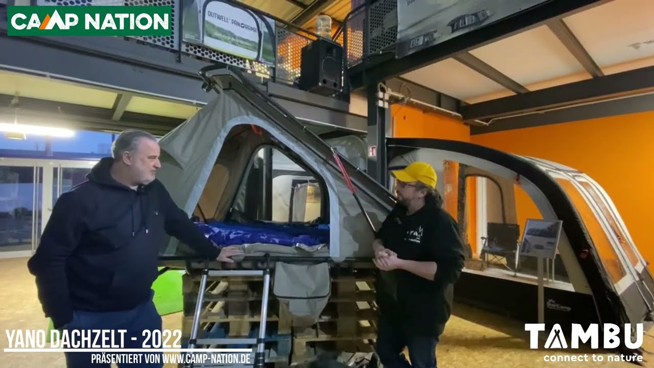 ++ Tambu Yano Dachzelt - Modell 2022 - präsentiert von www.camp-nation.de ++
