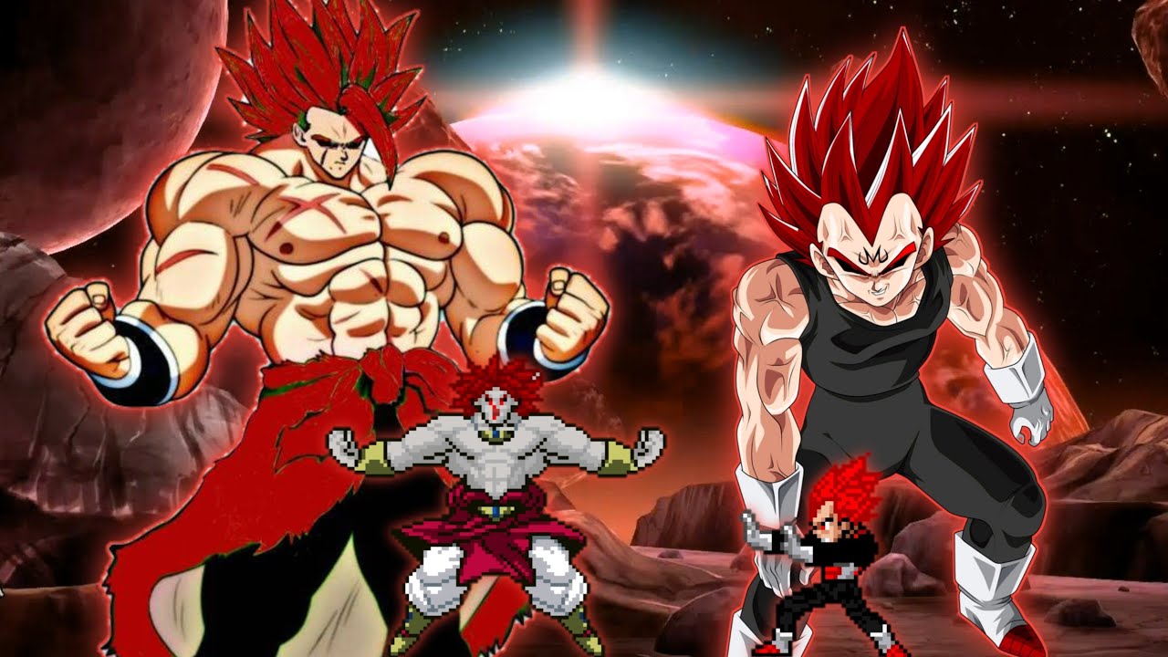 Broly Terror OP(New) VS Vegeta Terror in Jump Force Mugen
