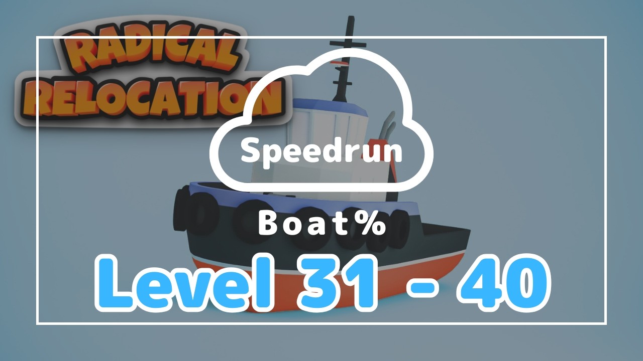 【TA/Speedrun】Radical Relocation - Level【31-40】