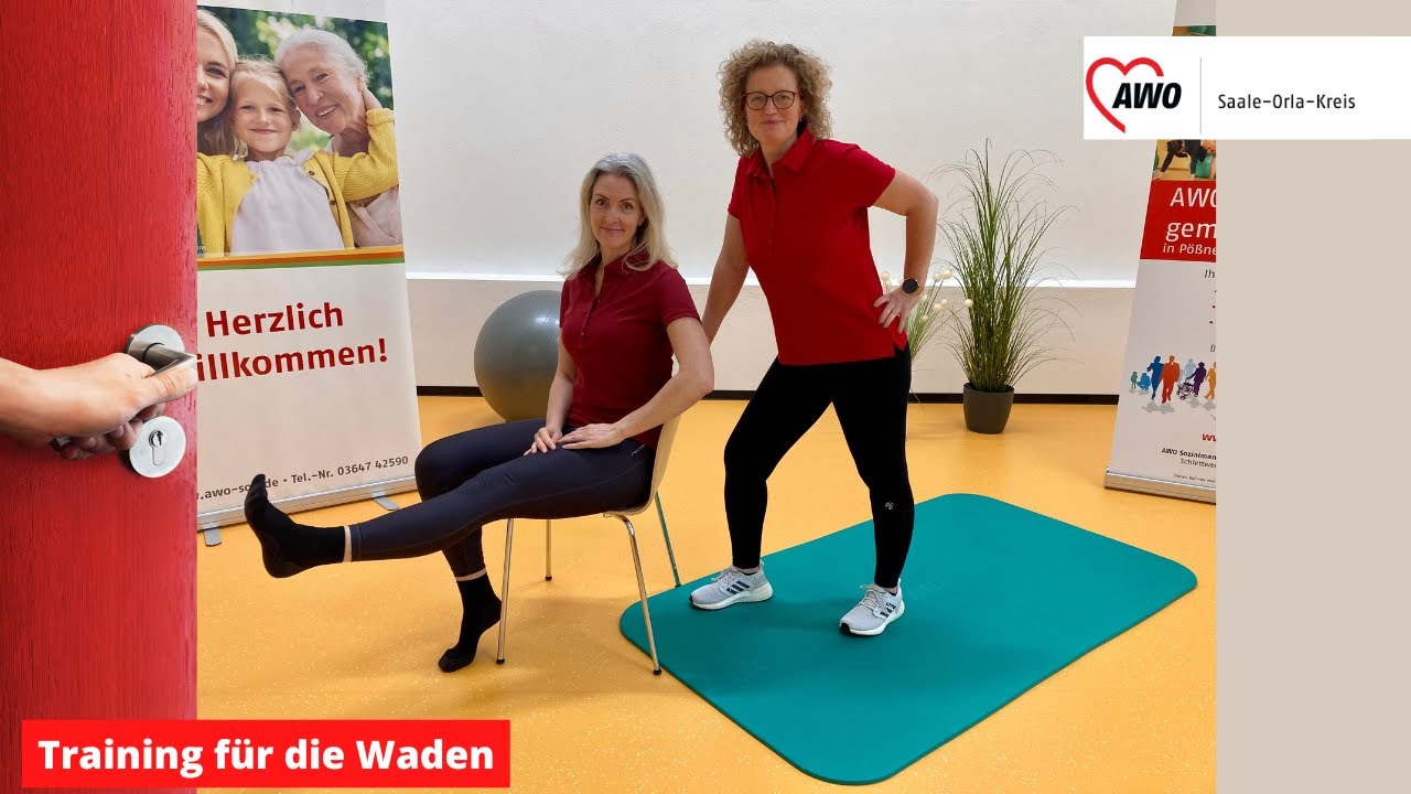 BGM der AWO SOK - Wadentraining