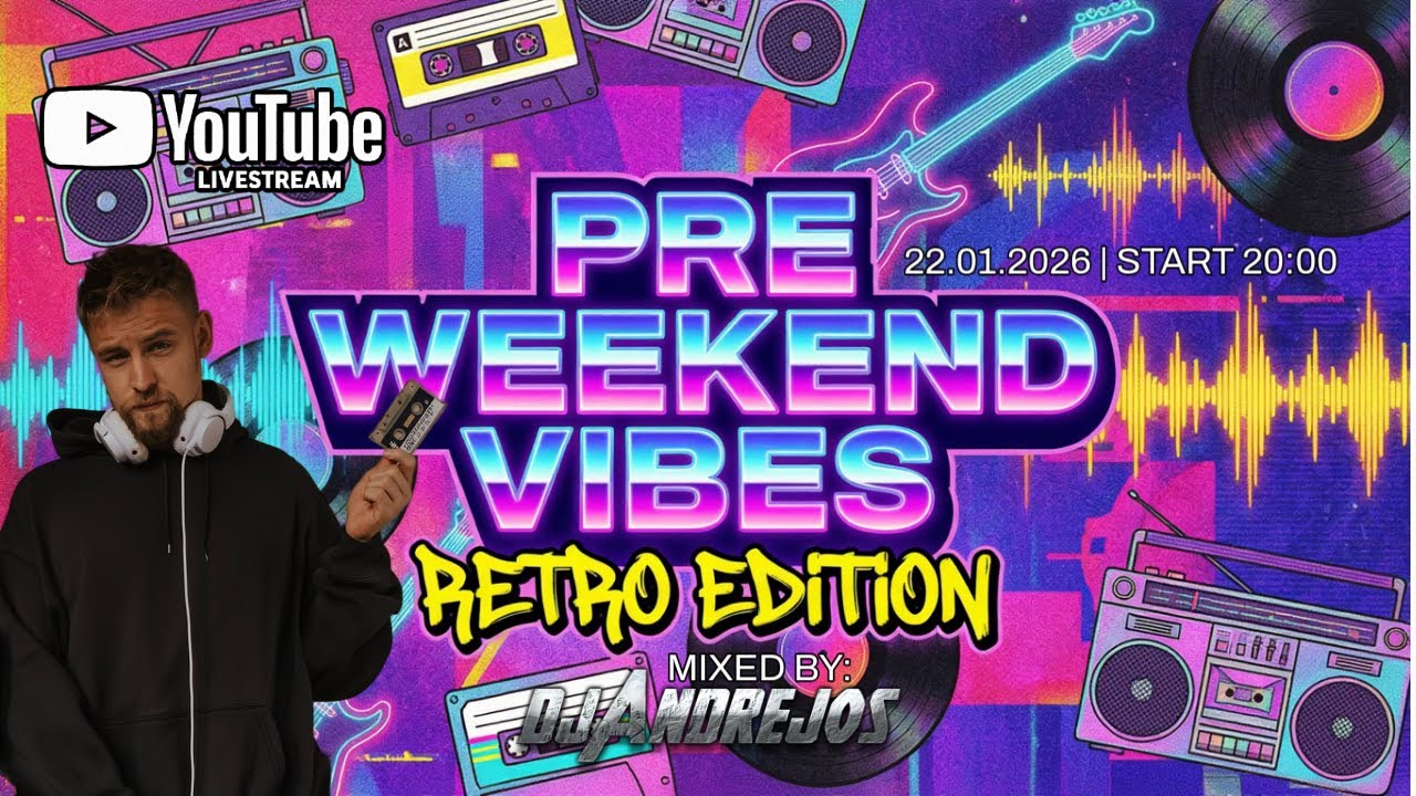 🎧 PRE WEEKEND VIBES 🔴🔥 RETRO EDITION  |  DJ ANDREJOS Live  | 22.01.2026 | #retro #club #music #live