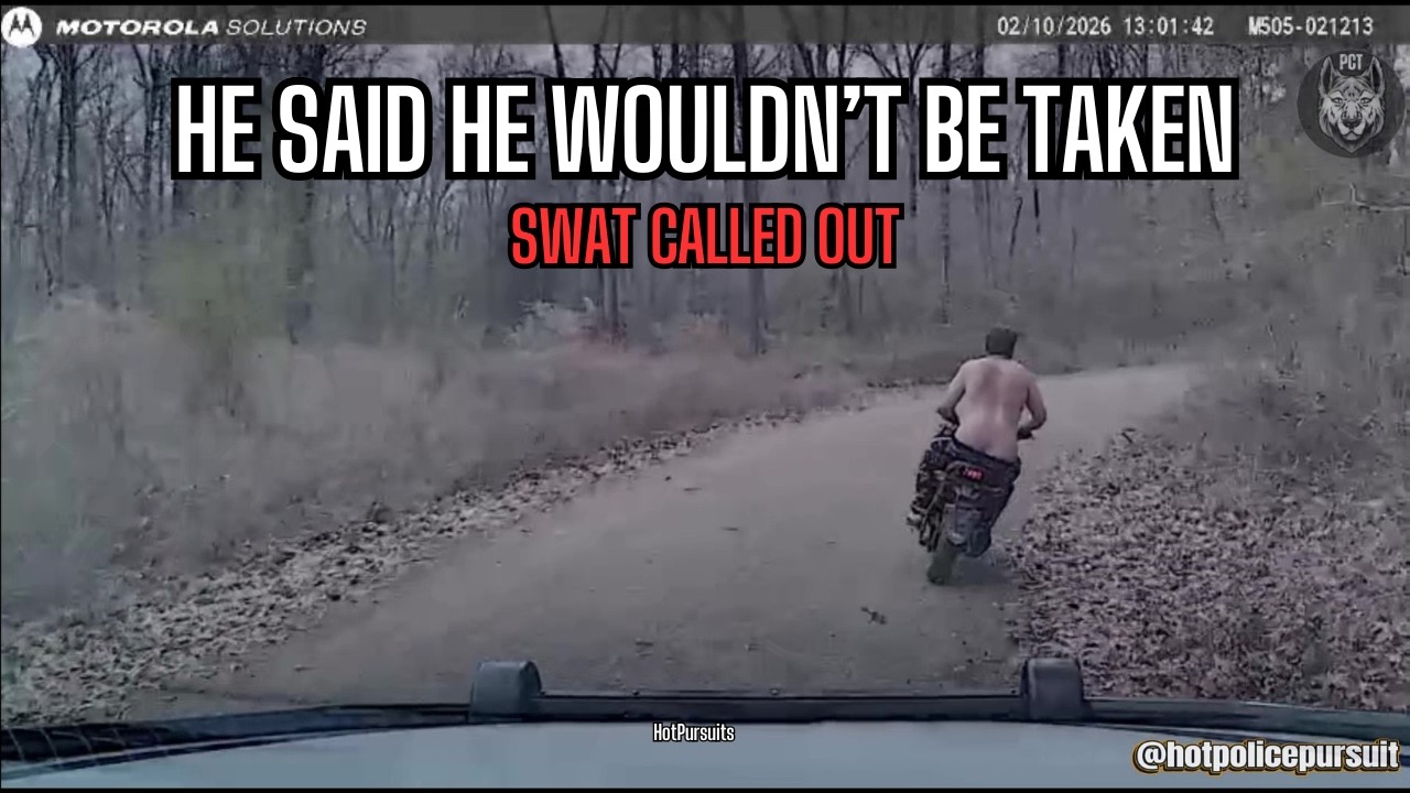 SWAT Activated as Armed Suspect Crashes Motorcycle and Runs Toward Ouachita River