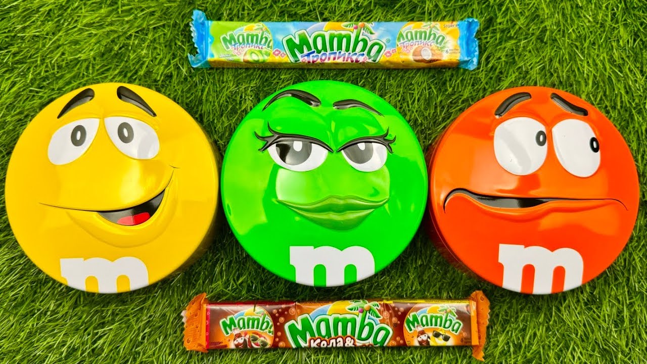 Candy Lovers Dream! ASMR Unboxing of Skittles & M&M's | Colorful Tins and Satisfying Sounds Revealed