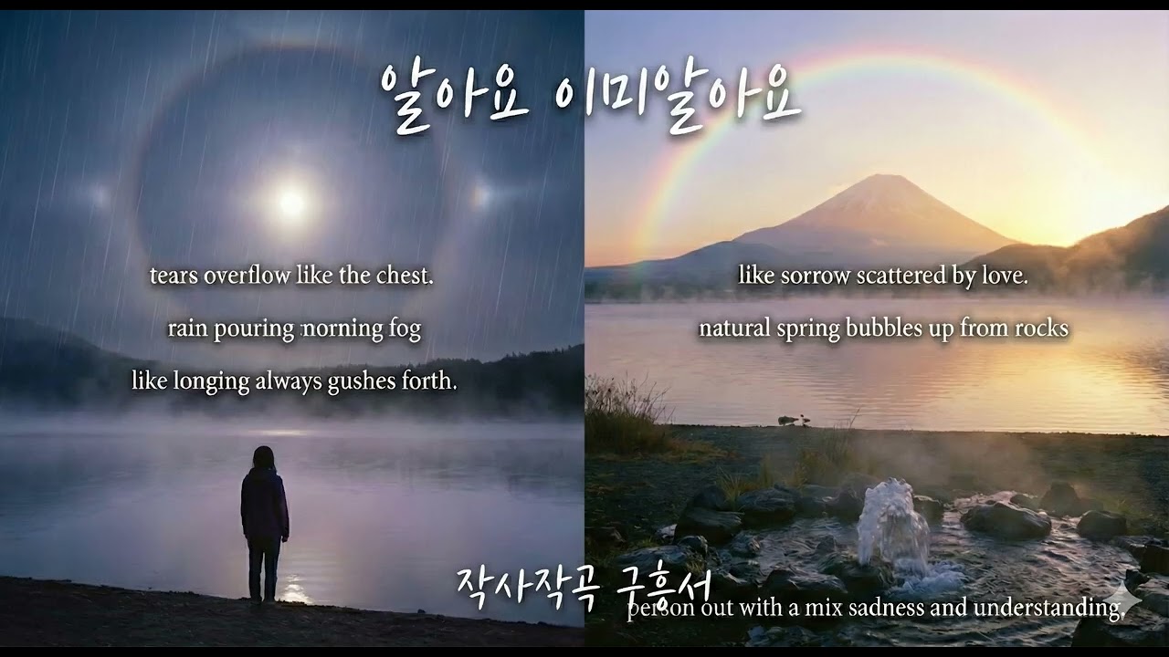 알아료 이미 알아요