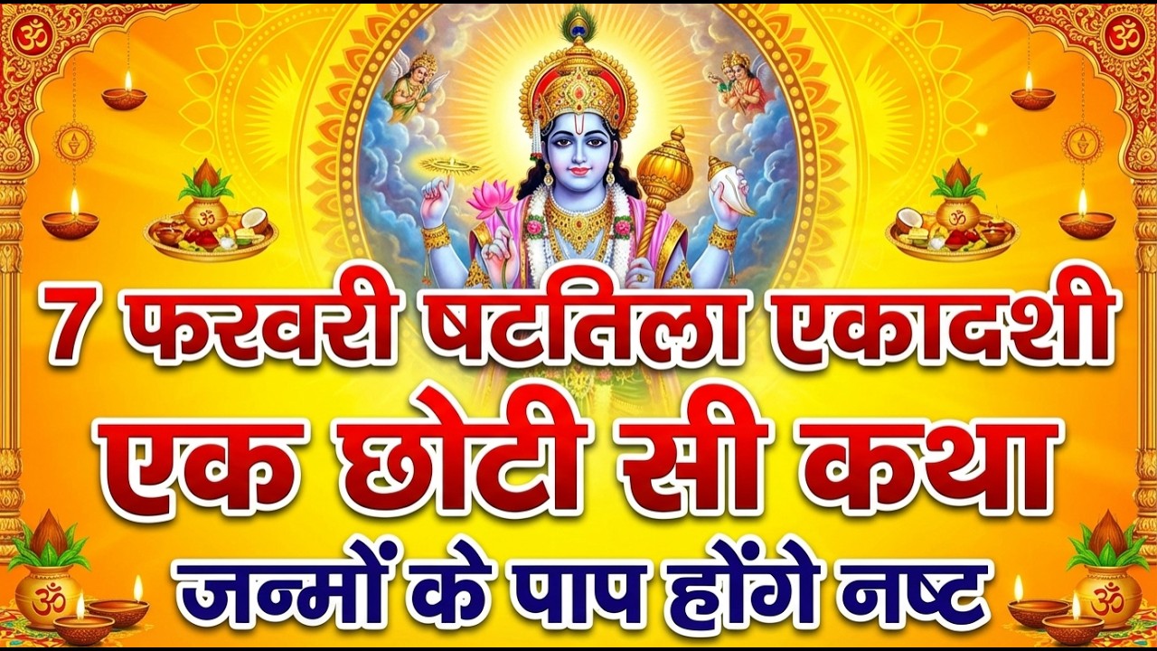 7 फरवरी षटतिला एकादशी: बस एक बार यह प्राचीन कथा सुन लें, चमक जाएगी आपकी सोई हुई किस्मत!