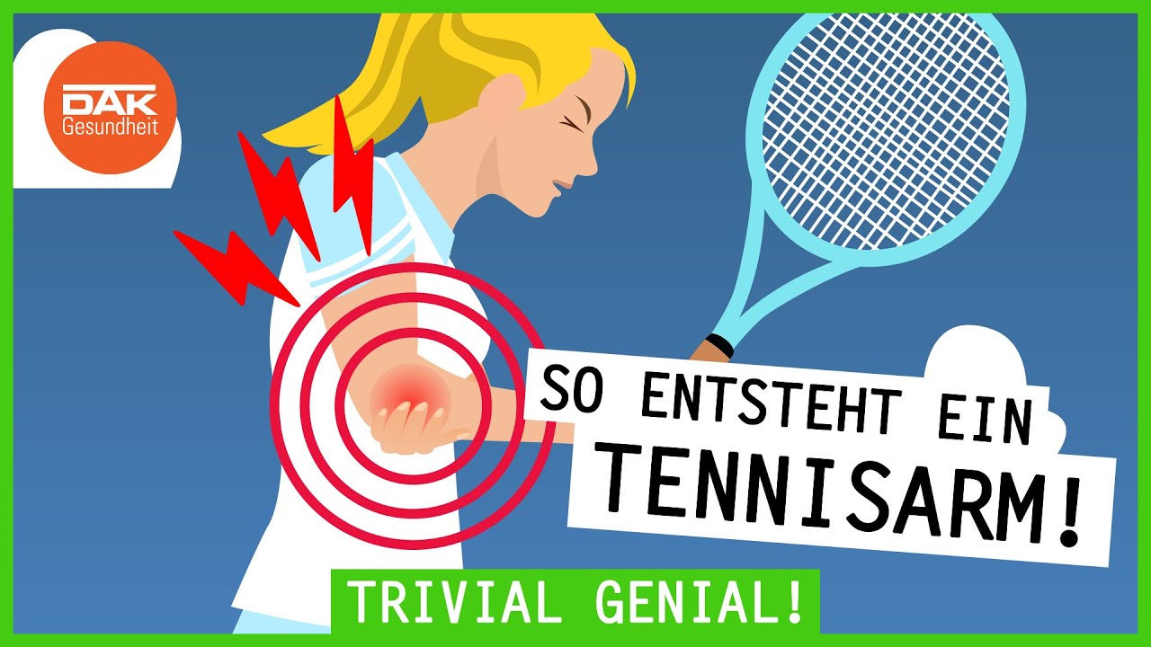 Hilfe, ein Tennisarm! | #trivialgenial | DAK-Gesundheit