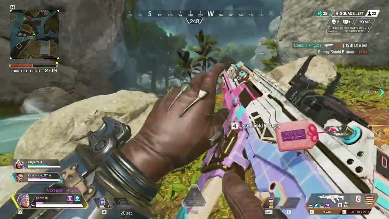 Apex Clips from the First Day of my PC!