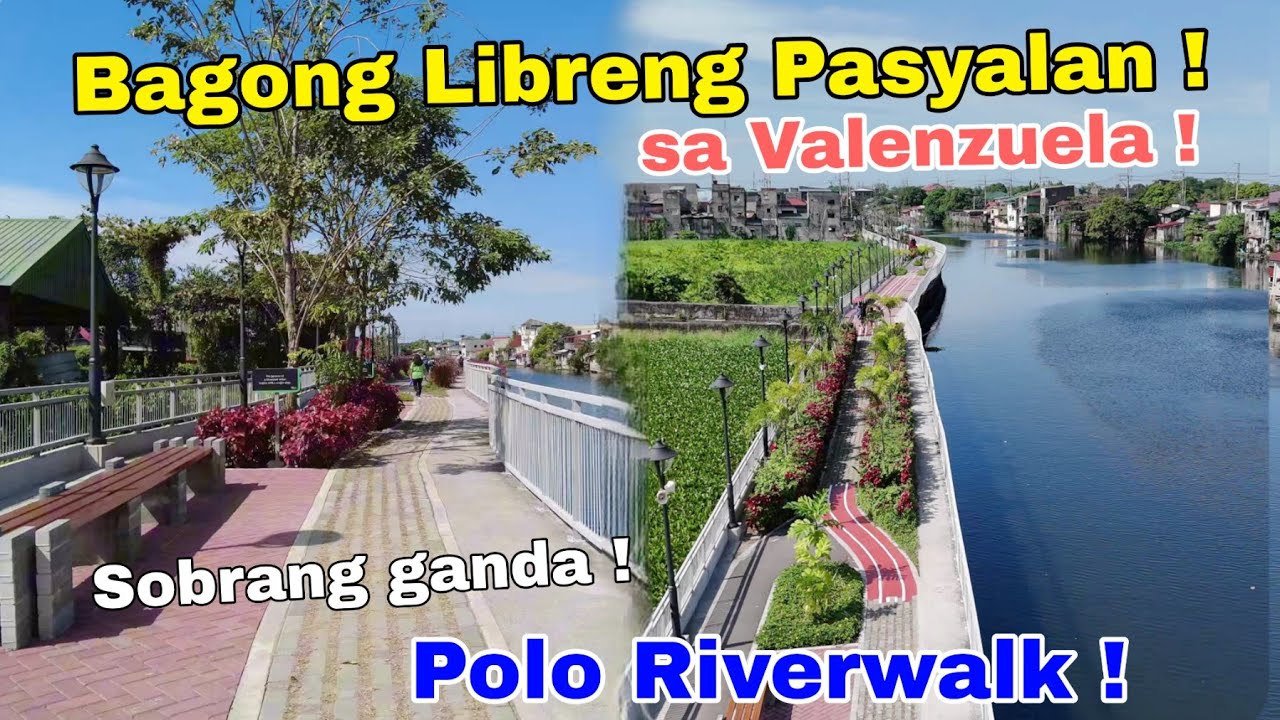 Bagong libreng Pasyalan ! Riverwalk Dagsa agad namamasyal ! Polo river Walk Valenzuela !