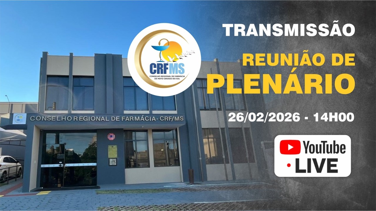 CRF-MS: Reunião de Plenário - Fevereiro 2026