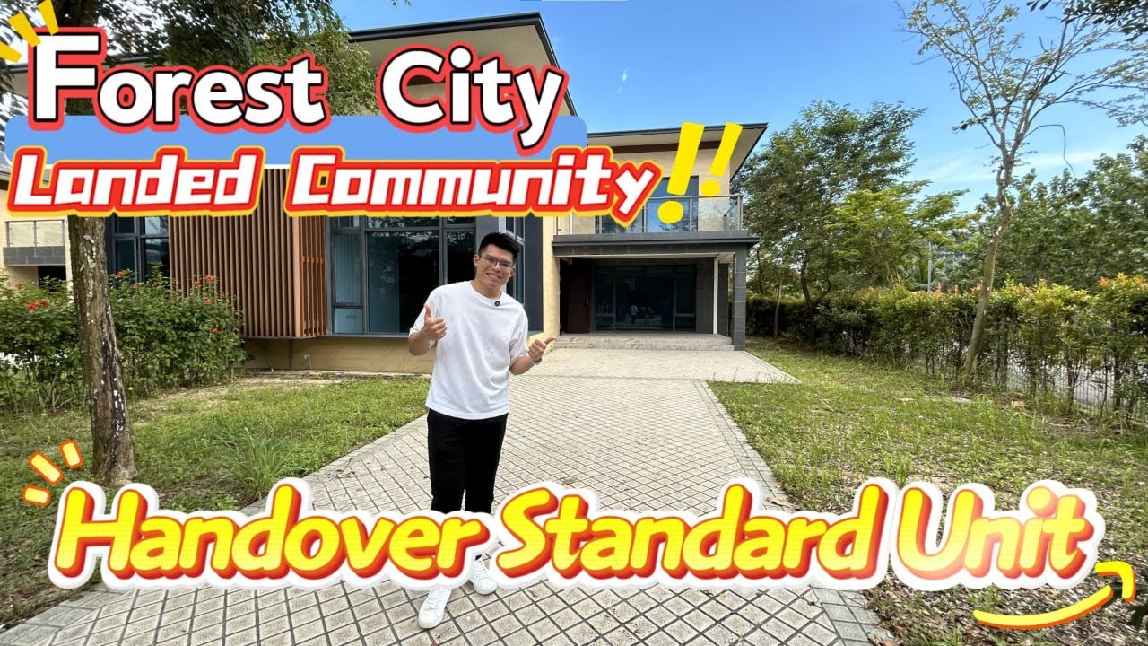 Luxury House Tour with Victor - Garden Cluster @ Forest City Johor | 2 Storey House Original Unit