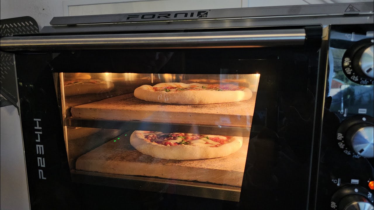 Új Olasz Profi Pizzasütő teszt Effeuno P234H 2 Nápolyi pizza egyszerre!!!????Gyermelyi BL 55 Teszt!