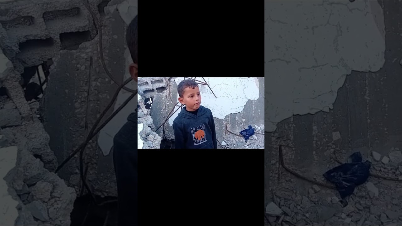 فقدان الأب والبيت..  هل يوجد وجع أصعب من ذلك 💔# غزة أمانة تاخدد من وقتك دقيقة ولك الاجر