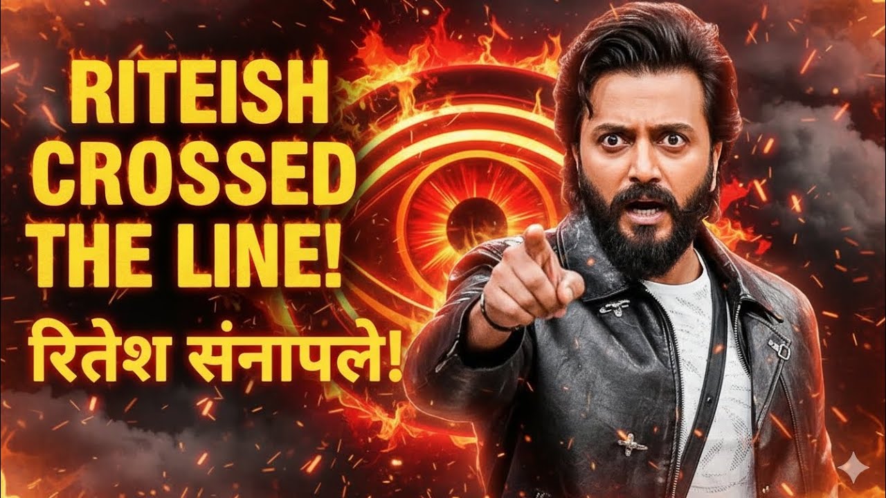 Bigboss marathi bhaucha dhakka ritesh crossed his lines #bigbossmarathi6 #bhauchadhakka 