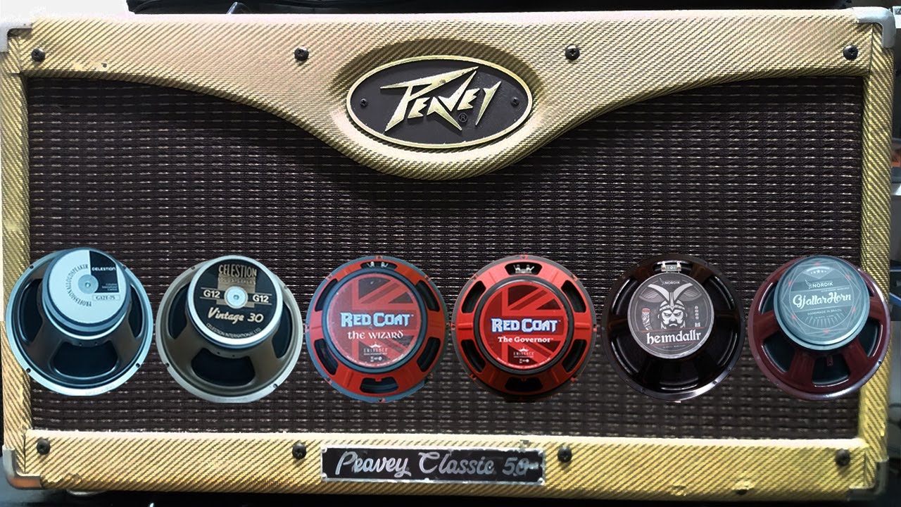 Peavey Classic 50 - Review (Celestion, Eminence & Nordik)