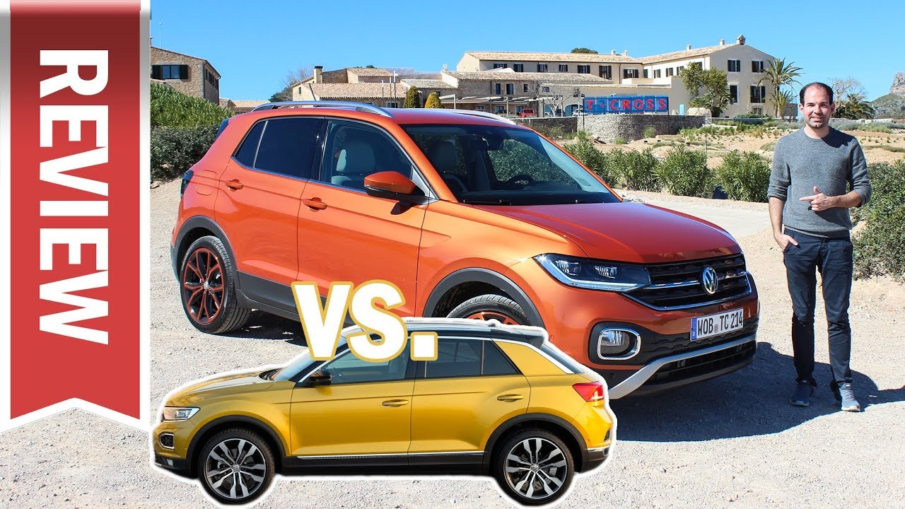 VW T-Cross vs. T-Roc: Unterschiede, Vergleich und Qualität im Test – Polo SUV gegen Golf SUV!