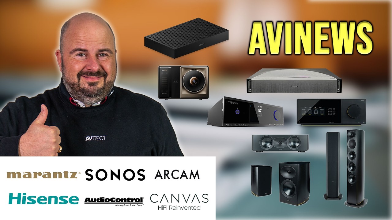 Die AV Branche zündet ein Feuerwerk - AV-Receiver, Sonos Amp Multi, Hyperion, Hisense XR10 und PX4