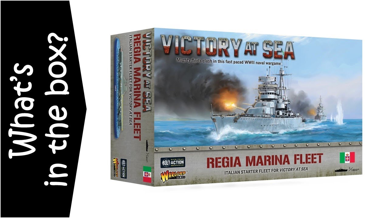 Regia Marina - Italy Fleet Set for Victory at Sea - Unboxing & Review