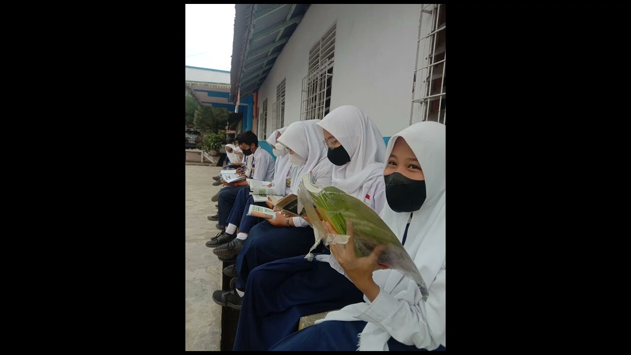 Hari Literasi Nasional 2022..Gerakan Sumut Membaca, SMP 3 Binjai Keren