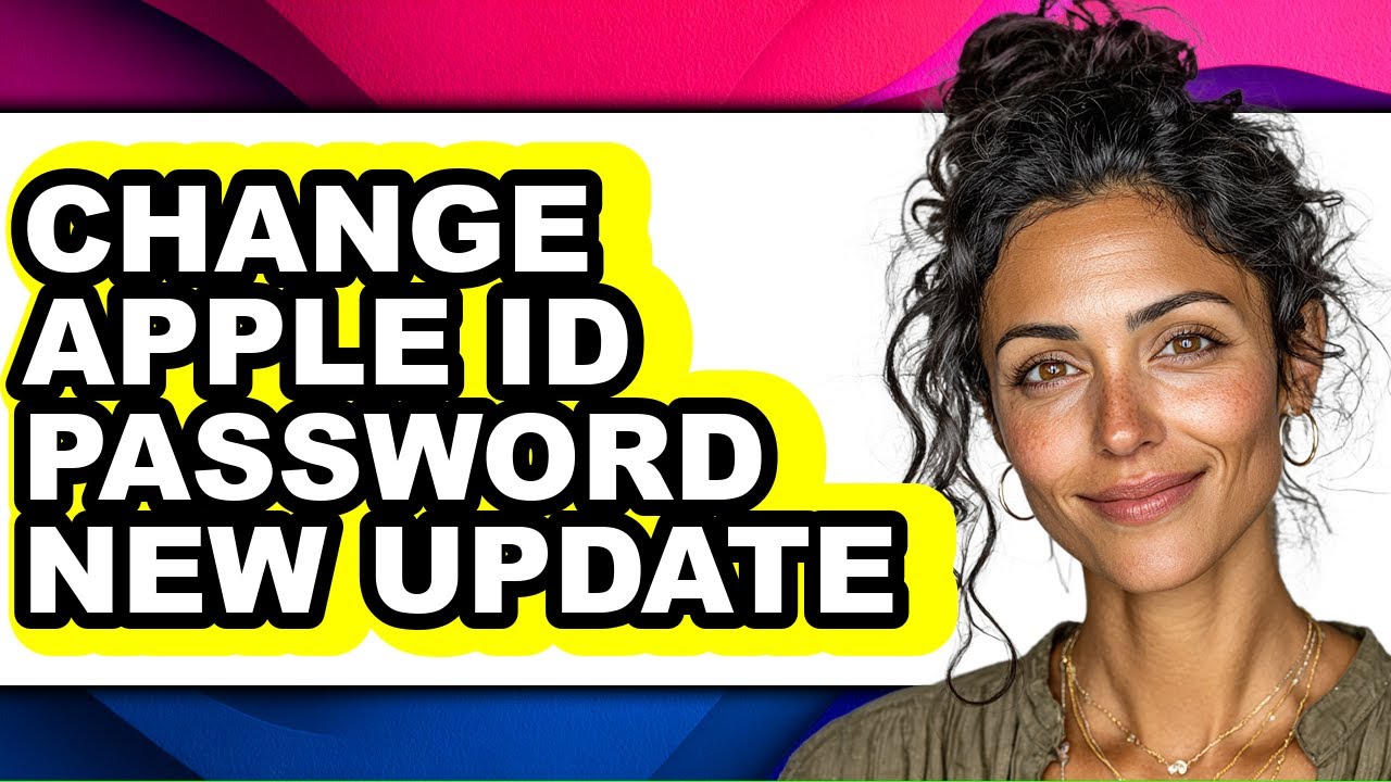 How to Change Apple Id Password New Update - Step by Step
