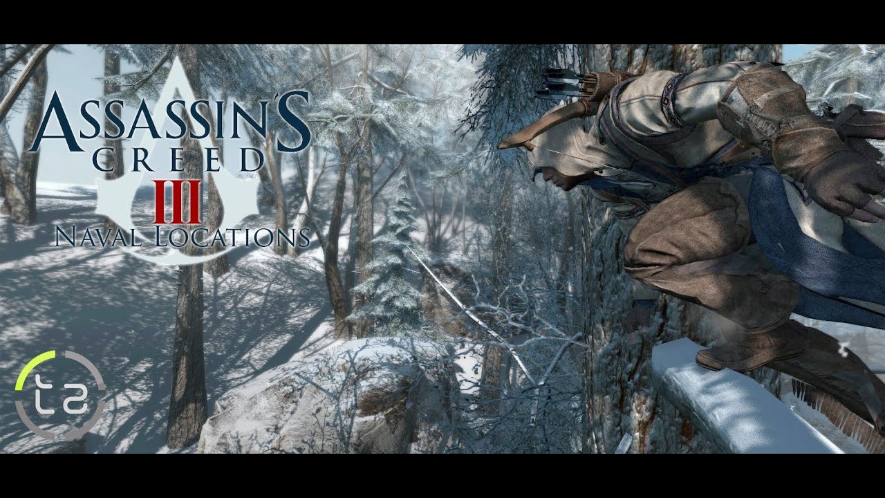 Assassin's Creed III - Naval Locations: Fort Wolcott (100% Sync)