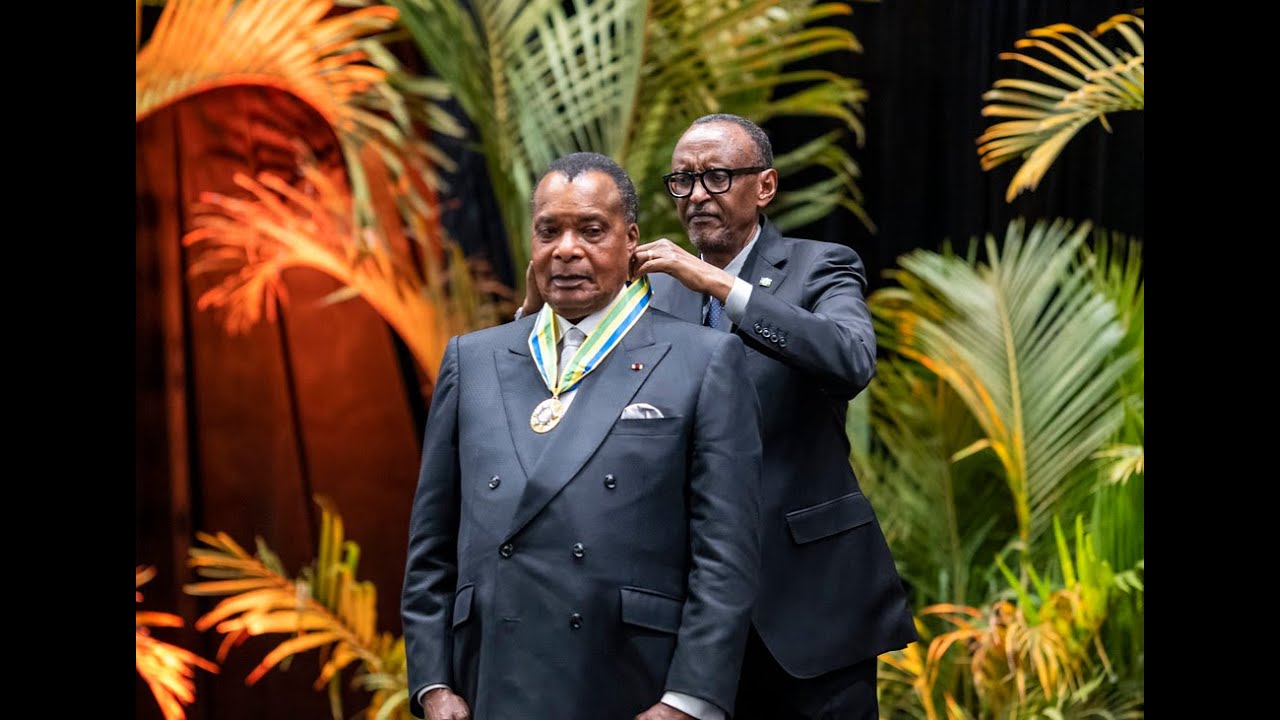 FULL SPEECH: President Kagame awards National Order of Honour Medal to President Sassou-Nguesso