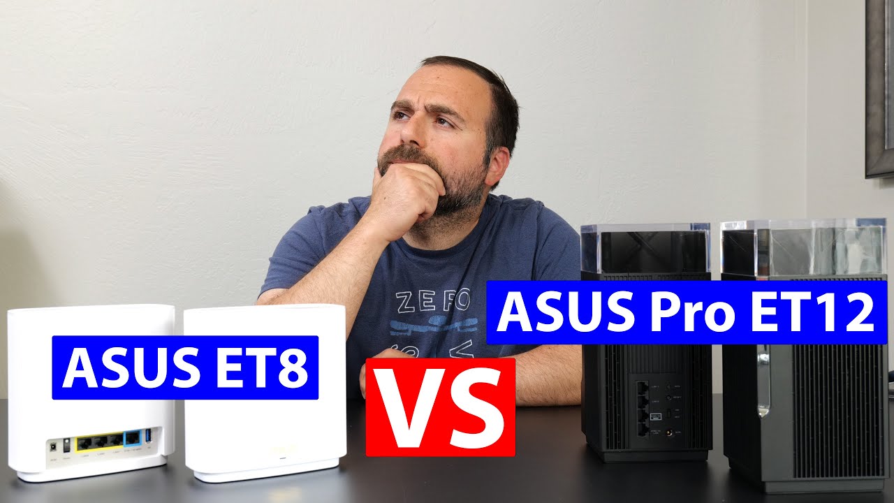 Сравнение ASUS ET8 и ASUS Pro ET12 | Характеристики, тесты скорости, тесты дальности действия и м...