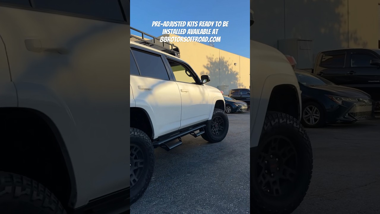 TOYOTA 4RUNNER KING SHOCKS WITH REMOTE RESERVOIRS & COMPRESSION ADJUSTERS 