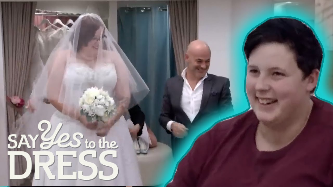 The Fianc&eacute; Is Speechless At This Non-Traditional Wedding Dress! | Say Yes To The Dress Australia