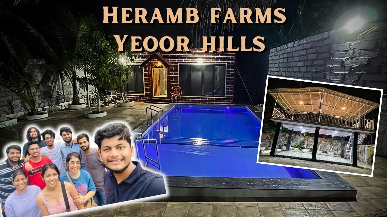 Best farmhouse in Mumbai (Heramb farmhouse) | Vlog #23 | #MEALperMILE