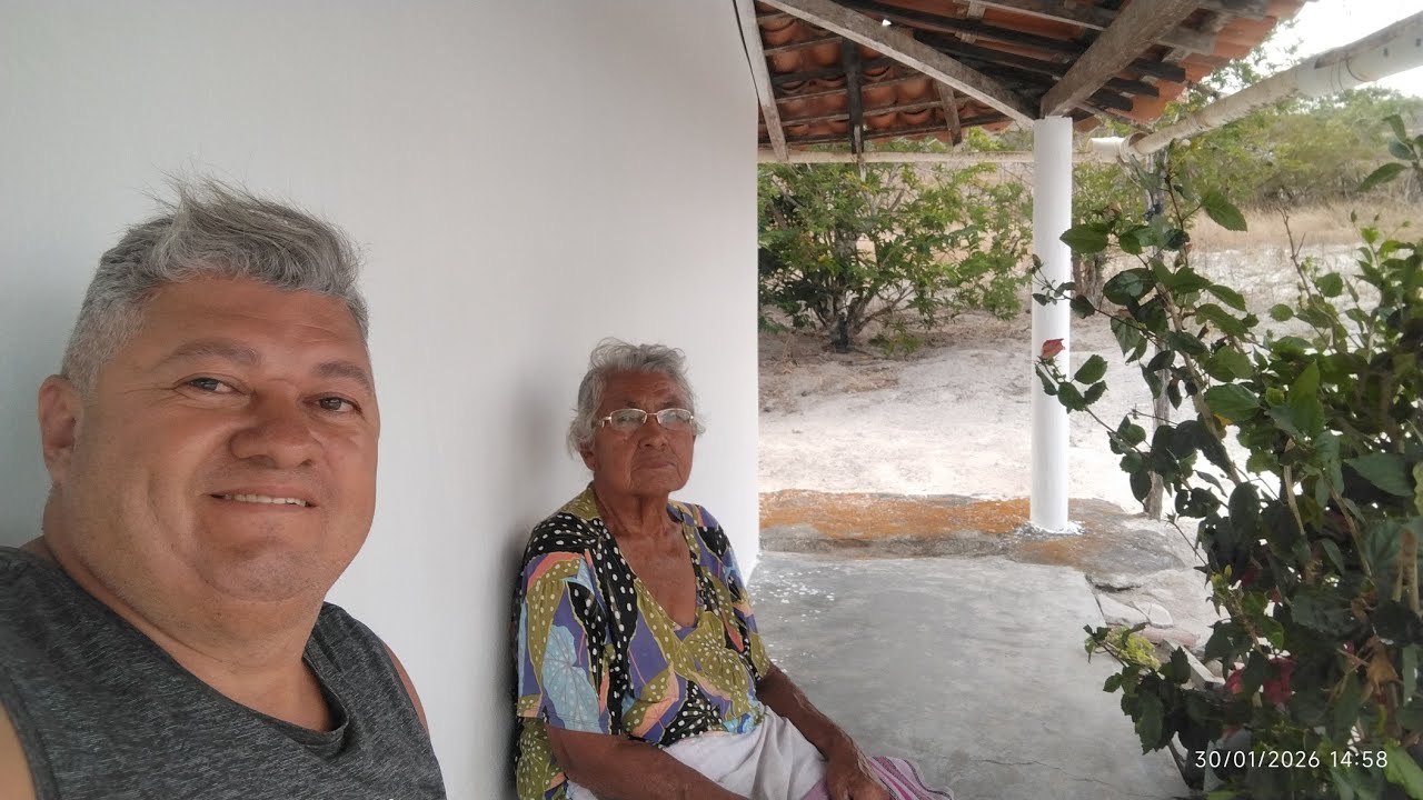 Fazendo uma visita prós tios no sítio cafundó (mocos)
