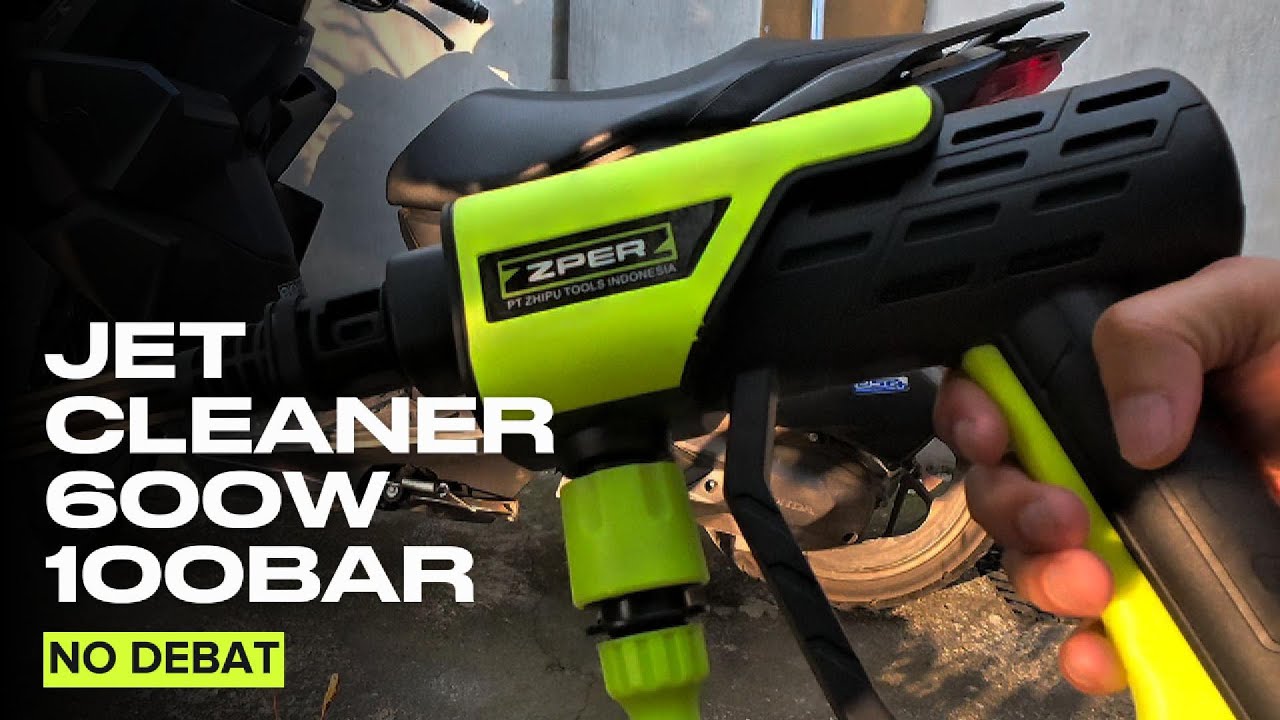 UNBOXING Jet Cleaner ZPER | SEMBURANNYA KENCENG BENER